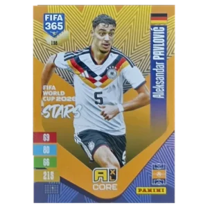 Panini FIFA 365 Adrenalyn XL 2027 Nr. 198 – Aleksandar Pavlović – FIFA World Cup 2026 Stars