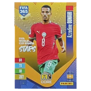 Panini FIFA 365 Adrenalyn XL 2027 Nr. 200 – Azzedine Ounahi – FIFA World Cup 2026 Stars