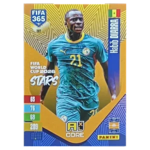 Panini FIFA 365 Adrenalyn XL 2027 Nr. 207 – Habib Diarra – FIFA World Cup 2026 Stars