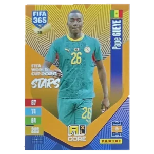 Panini FIFA 365 Adrenalyn XL 2027 Nr. 208 – Pape Gueye – FIFA World Cup 2026 Stars