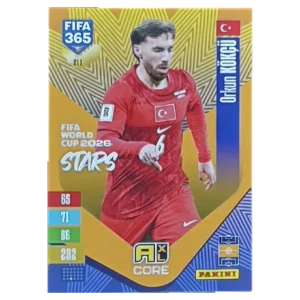 Panini FIFA 365 Adrenalyn XL 2027 Nr. 211 – Orkun Kökçü – FIFA World Cup 2026 Stars