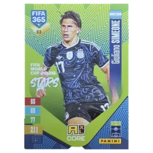 Panini FIFA 365 Adrenalyn XL 2027 Nr. 213 – Giuliano Simeone – FIFA World Cup 2026 Stars
