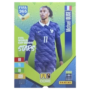 Panini FIFA 365 Adrenalyn XL 2027 Nr. 224 – Michael Olise – FIFA World Cup 2026 Stars