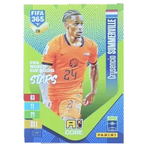 Panini FIFA 365 Adrenalyn XL 2027 Nr. 230 – Crysencio Summerville – FIFA World Cup 2026 Stars