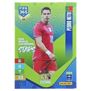 Panini FIFA 365 Adrenalyn XL 2027 Nr. 234 – Pedro Neto – FIFA World Cup 2026 Stars