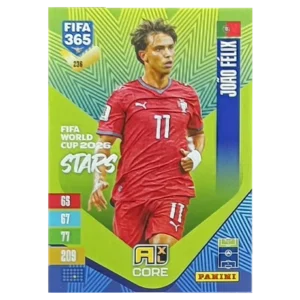 Panini FIFA 365 Adrenalyn XL 2027 Nr. 236 – João Félix – FIFA World Cup 2026 Stars