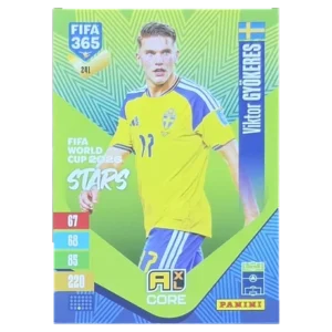 Panini FIFA 365 Adrenalyn XL 2027 Nr. 241 – Viktor Gyökeres – FIFA World Cup 2026 Stars