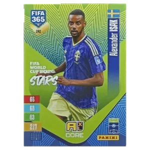 Panini FIFA 365 Adrenalyn XL 2027 Nr. 242 – Alexander Isak – FIFA World Cup 2026 Stars