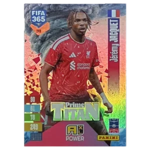 Panini FIFA 365 Adrenalyn XL 2027 Nr. 245 – Jérémy Jacquet – Prime Titan