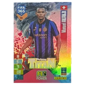 Panini FIFA 365 Adrenalyn XL 2027 Nr. 250 – Manuel Akanji – Prime Titan