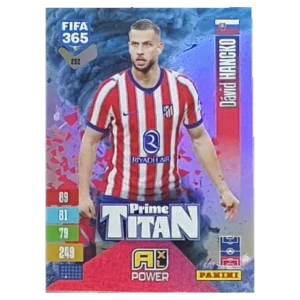 Panini FIFA 365 Adrenalyn XL 2027 Nr. 252 – Dávid Hancko – Prime Titan