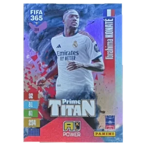 Panini FIFA 365 Adrenalyn XL 2027 Nr. 254 – Ibrahima Konaté – Prime Titan
