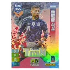 Panini FIFA 365 Adrenalyn XL 2027 Nr. 255 – Nicolás Otamendi – Prime Titan