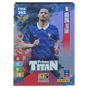 Panini FIFA 365 Adrenalyn XL 2027 Nr. 257 – William Saliba – Prime Titan