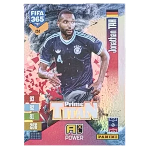 Panini FIFA 365 Adrenalyn XL 2027 Nr. 258 – Jonathan Tah – Prime Titan
