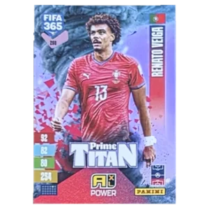 Panini FIFA 365 Adrenalyn XL 2027 Nr. 260 – Renato Veiga – Prime Titan
