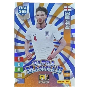 Panini FIFA 365 Adrenalyn XL 2027 Nr. 273 – Declan Rice – Ultra Magician