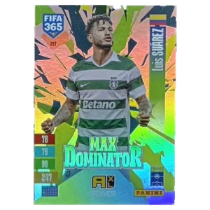 Panini FIFA 365 Adrenalyn XL 2027 Nr. 287 – Luis Suárez – Max Dominator