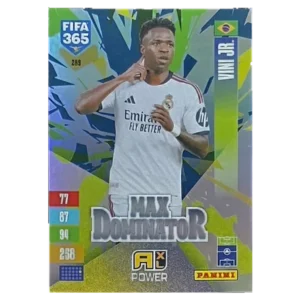 Panini FIFA 365 Adrenalyn XL 2027 Nr. 289 – Vini Jr. – Max Dominator