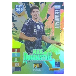 Panini FIFA 365 Adrenalyn XL 2027 Nr. 290 – Julián Álvarez – Max Dominator