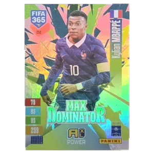 Panini FIFA 365 Adrenalyn XL 2027 Nr. 292 – Kylian Mbappé – Max Dominator