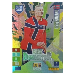 Panini FIFA 365 Adrenalyn XL 2027 Nr. 294 – Erling Haaland – Max Dominator