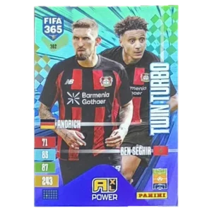 Panini FIFA 365 Adrenalyn XL 2027 Nr. 302 – Robert Andrich / Eliesse Ben Seghir – Twin Turbo