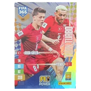 Panini FIFA 365 Adrenalyn XL 2027 Nr. 315 – Arda Güler / Barış Alper Yılmaz – Twin Turbo