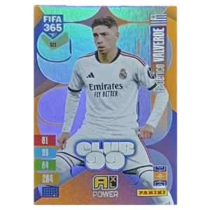 Panini FIFA 365 Adrenalyn XL 2027 Nr. 321 – Federico Valverde – Club 99