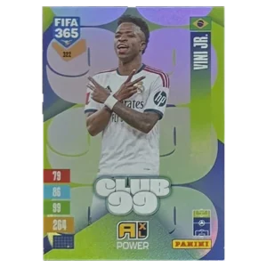 Panini FIFA 365 Adrenalyn XL 2027 Nr. 322 – Vini Jr. – Club 99