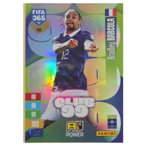 Panini FIFA 365 Adrenalyn XL 2027 Nr. 326 – Bradley Barcola – Club 99