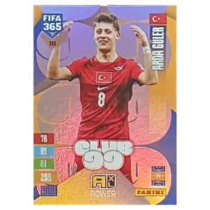 Panini FIFA 365 Adrenalyn XL 2027 Nr. 333 – Arda Güler – Club 99