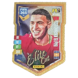 Panini FIFA 365 Adrenalyn XL 2027 Nr. 347 – Bilal El Khannouss – Elite Cut