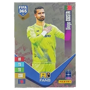 Panini FIFA 365 Adrenalyn XL 2027 Nr. 353 – Diogo Costa – Fan Favourite