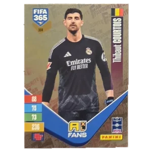 Panini FIFA 365 Adrenalyn XL 2027 Nr. 354 – Thibaut Courtois – Fan Favourite