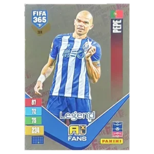 Panini FIFA 365 Adrenalyn XL 2027 Nr. 364 – Pepê – Fan Favourite