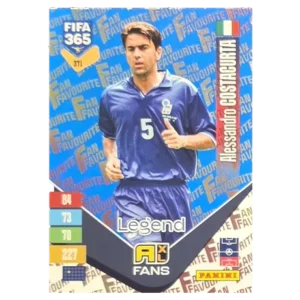 Panini FIFA 365 Adrenalyn XL 2027 Nr. 371 – Alessandro Costacurta – Fan Favourite – Blue