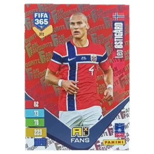 Panini FIFA 365 Adrenalyn XL 2027 Nr. 372 – Leo Østigård – Fan Favourite – Red