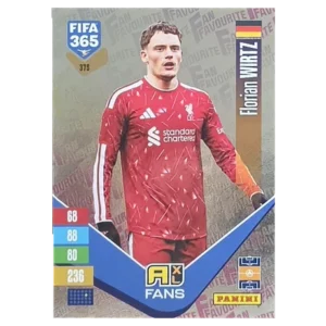 Panini FIFA 365 Adrenalyn XL 2027 Nr. 375 – Florian Wirtz – Fan Favourite