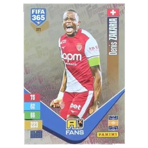 Panini FIFA 365 Adrenalyn XL 2027 Nr. 377 – Denis Zakaria – Fan Favourite