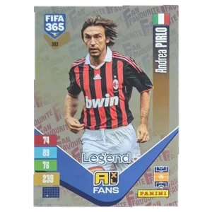 Panini FIFA 365 Adrenalyn XL 2027 Nr. 383 – Andrea Pirlo – Fan Favourite