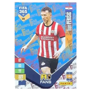 Panini FIFA 365 Adrenalyn XL 2027 Nr. 384 – Ivan Perišić – Fan Favourite – Blue