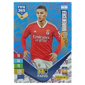 Panini FIFA 365 Adrenalyn XL 2027 Nr. 385 – Enzo Barrenechea – Fan Favourite – Blue