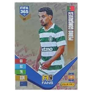 Panini FIFA 365 Adrenalyn XL 2027 Nr. 387 – Pedro Gonçalves – Fan Favourite
