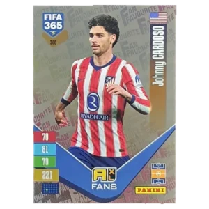 Panini FIFA 365 Adrenalyn XL 2027 Nr. 388 – Johnny Cardoso – Fan Favourite