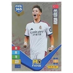 Panini FIFA 365 Adrenalyn XL 2027 Nr. 391 – Arda Güler – Fan Favourite