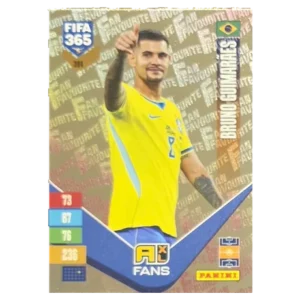 Panini FIFA 365 Adrenalyn XL 2027 Nr. 394 – Bruno Guimarães – Fan Favourite