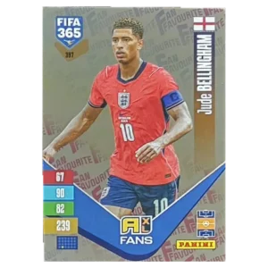 Panini FIFA 365 Adrenalyn XL 2027 Nr. 397 – Jude Bellingham – Fan Favourite