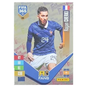 Panini FIFA 365 Adrenalyn XL 2027 Nr. 398 – Rayan Cherki – Fan Favourite