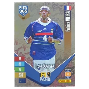 Panini FIFA 365 Adrenalyn XL 2027 Nr. 399 – Patrick Vieira – Fan Favourite